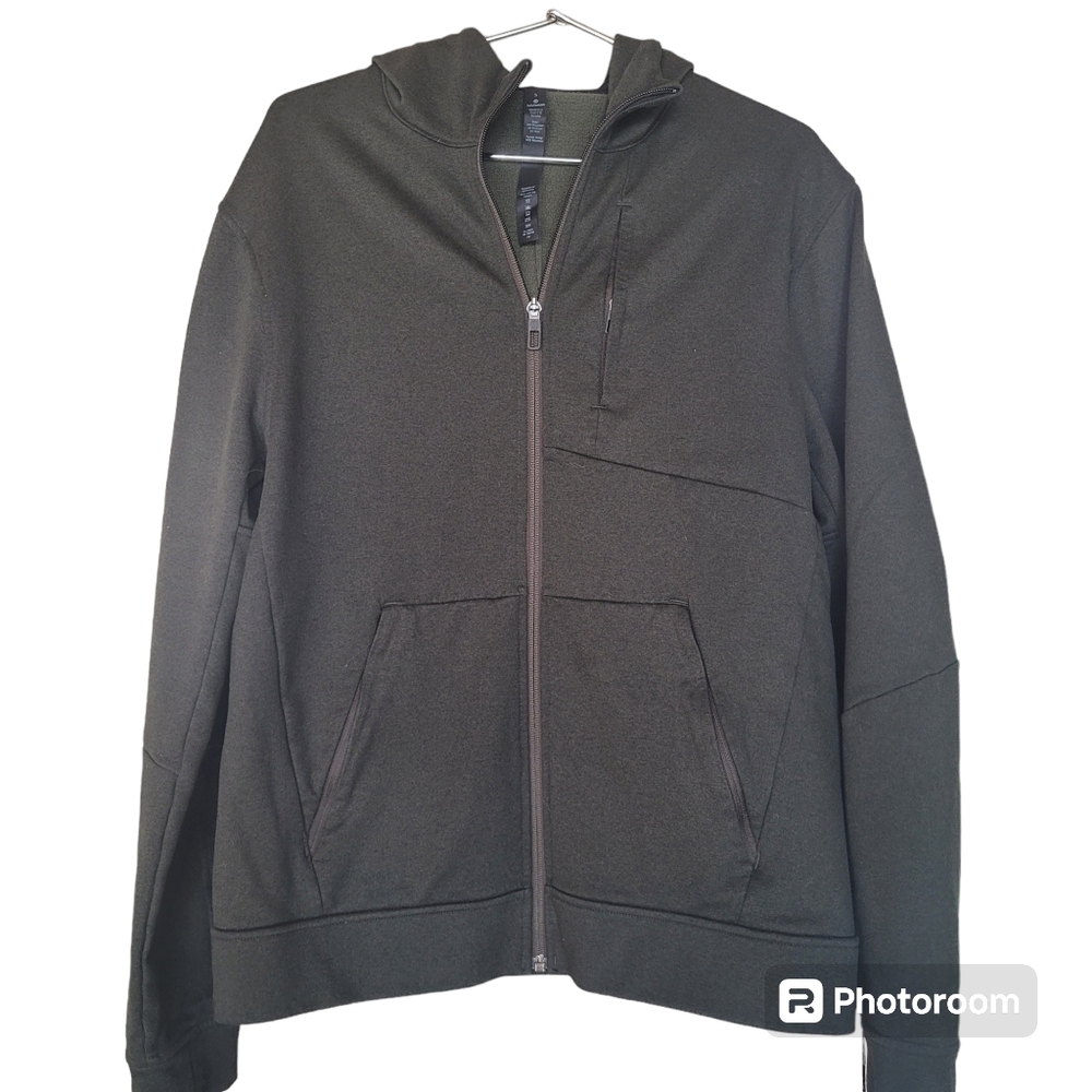 Men's Lululemon City Sweat Zip Hoodie Olive Size Small